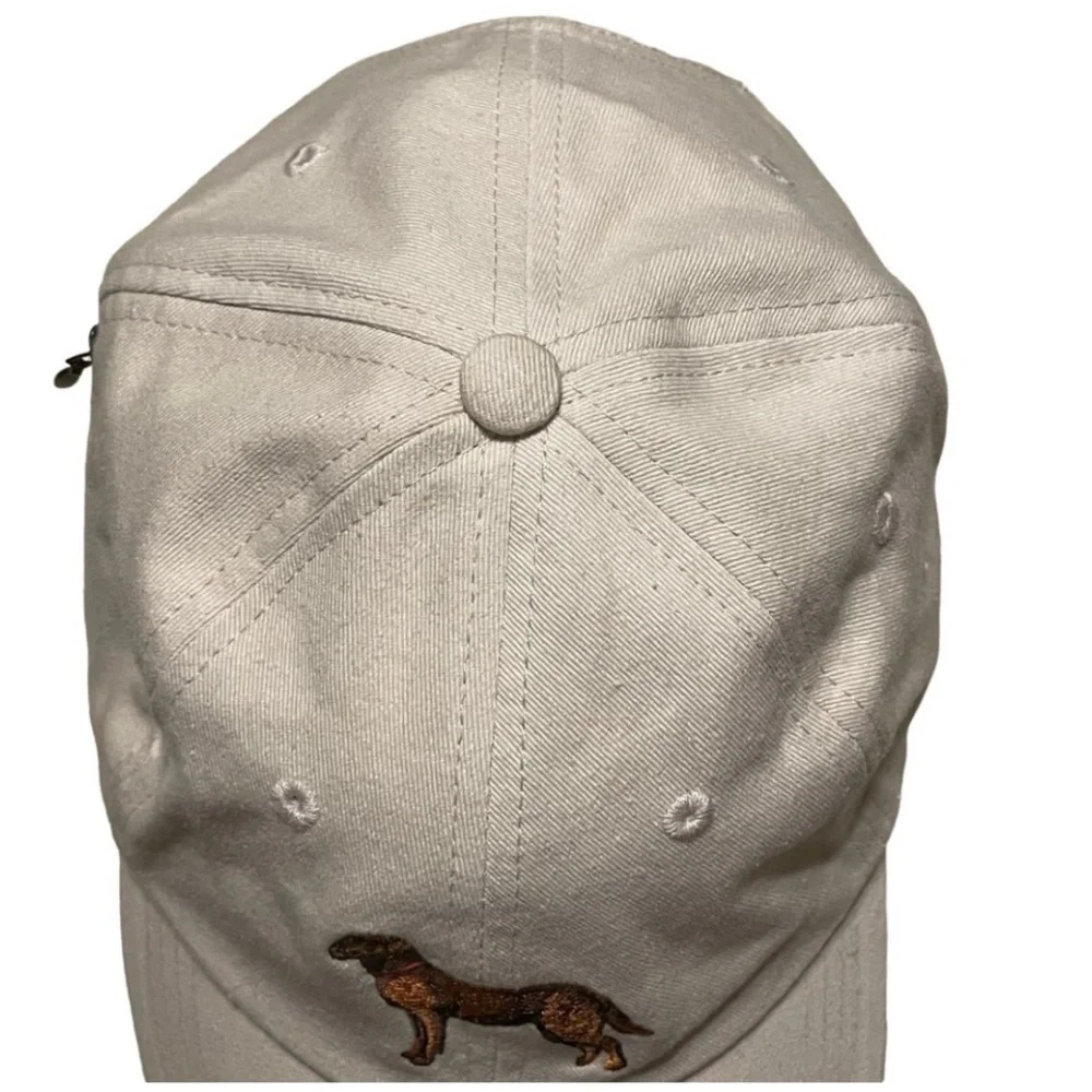 Your Breed Cap w/Embroidered Chesapeake Retriever on Front/Side Zippered Pocket